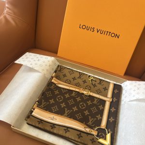 LOUIS VUITTON MONOGRAM CONFIDENTIAL BROWN 90CM M78666