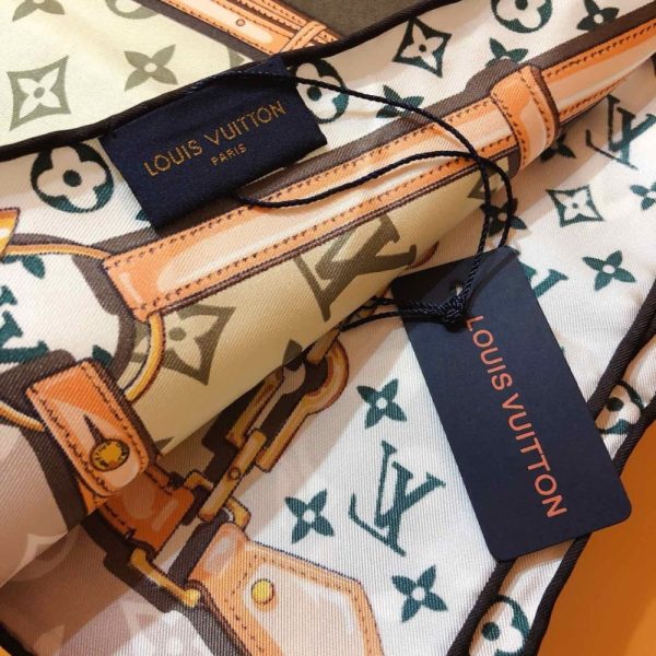 LOUIS VUITTON FOULARD CONFIDENTIAL MONOGRAM 90CM M73357