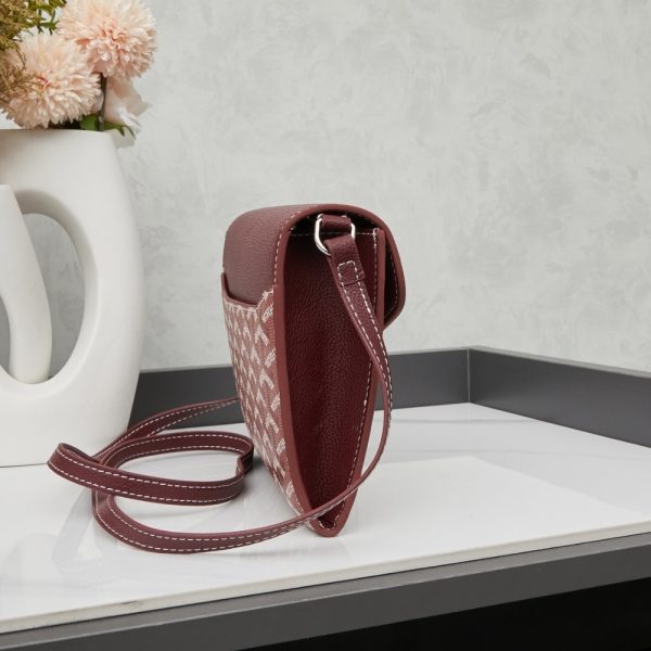 GOYARD CHYPRE WALLET POUCH BURGUNDY 21CM CHYPRPPMLTY33CL33P