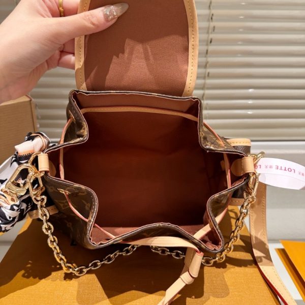 LOUIS VUIITON ODYSSEY BAG MONOGRAM BROWN 27CM M25085