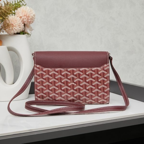 GOYARD CHYPRE WALLET POUCH BURGUNDY 21CM CHYPRPPMLTY33CL33P