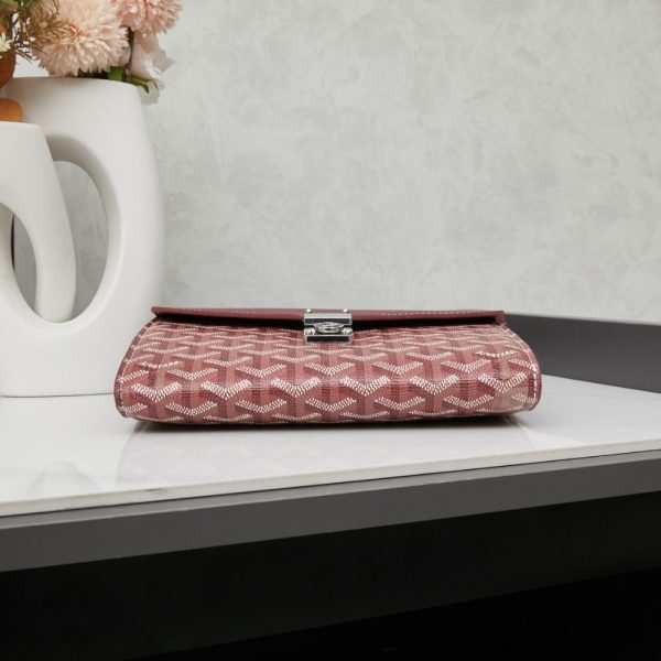 GOYARD CHYPRE WALLET POUCH BURGUNDY 21CM CHYPRPPMLTY33CL33P