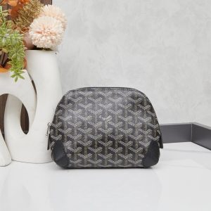 GOYARD VENDÔME COSMETIC POUCH BLACK 18CM VENDOTPMLTY01CL01P