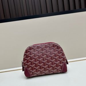 GOYARD VENDÔME COSMETIC POUCH BURGUNDY 18CM VENDOTPMLTY33CL33P