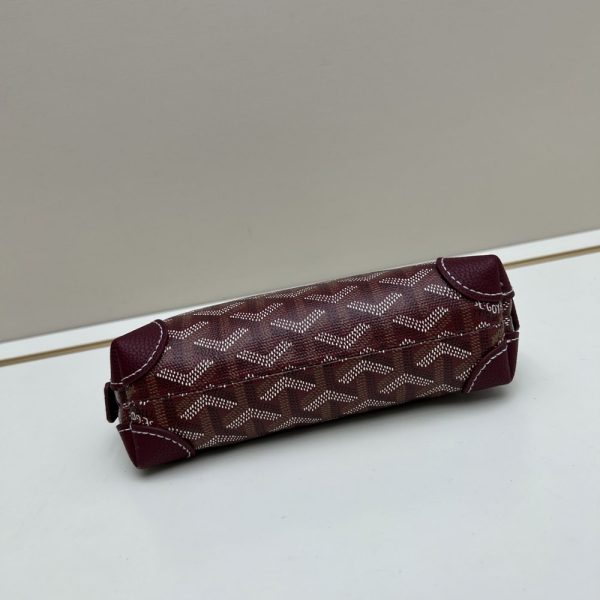 GOYARD VENDÔME COSMETIC POUCH BURGUNDY 18CM VENDOTPMLTY33CL33P