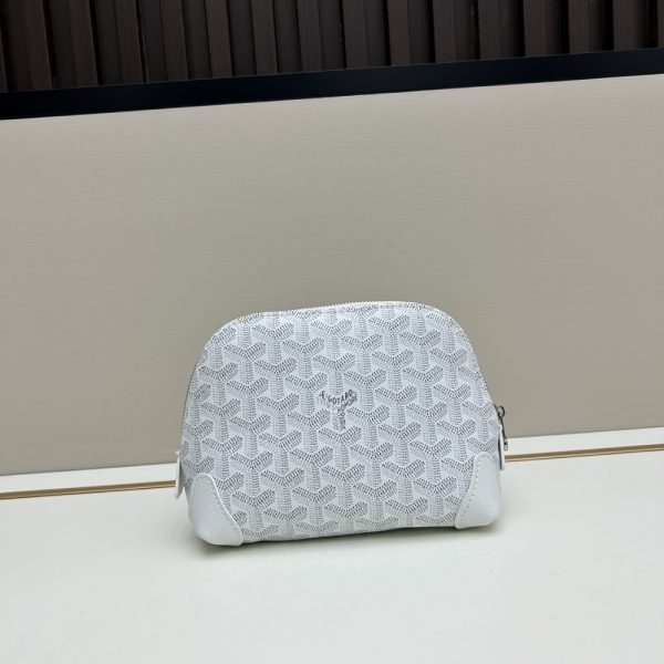 GOYARD VENDÔME COSMETIC POUCH WHITE 18CM VENDOTPMLTY50CL50P