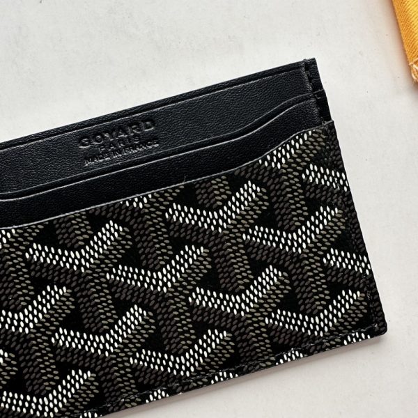 GOYARD SAINT SULPICE CARD WALLET BLACK 11CM STSULPPMLTY01CL01X