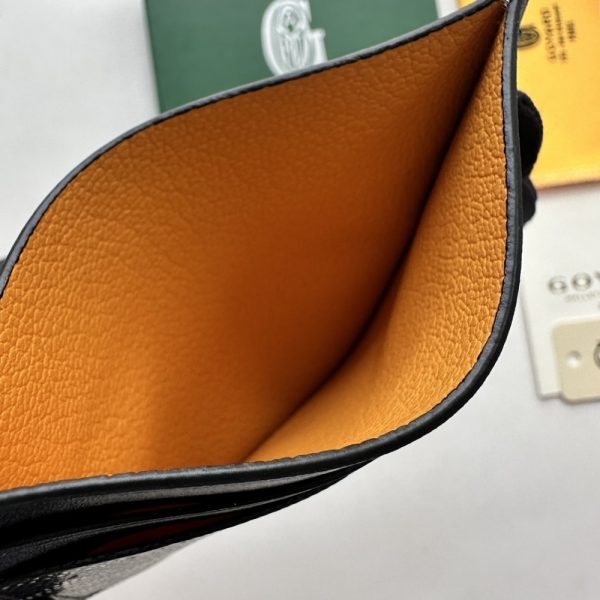 GOYARD SAINT SULPICE CARD WALLET BLACK 11CM STSULPPMLTY01CL01X