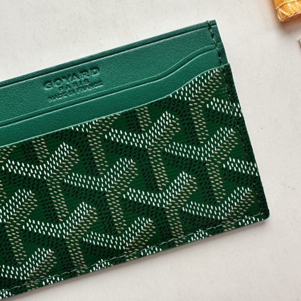 GOYARD SAINT SULPICE CARD WALLET GREEN 11CM STSULPPMLTY09CL09X