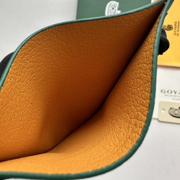 GOYARD SAINT SULPICE CARD WALLET GREEN 11CM STSULPPMLTY09CL09X