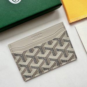 GOYARD SAINT SULPICE CARD WALLET WHITE 11CM STSULPPMLTY50CL50X