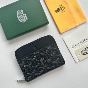 GOYARD MATIGNON PM WALLET BLACK 12CM MATIGNPMLTY01CL01P