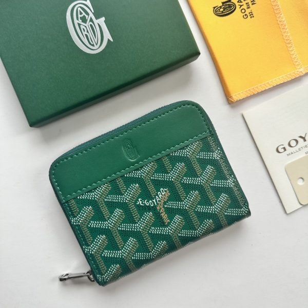 GOYARD MATIGNON PM WALLET GREEN 12CM MATIGNPMLTY09CL09P