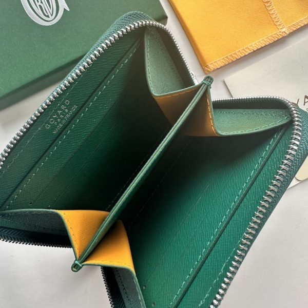 GOYARD MATIGNON PM WALLET GREEN 12CM MATIGNPMLTY09CL09P