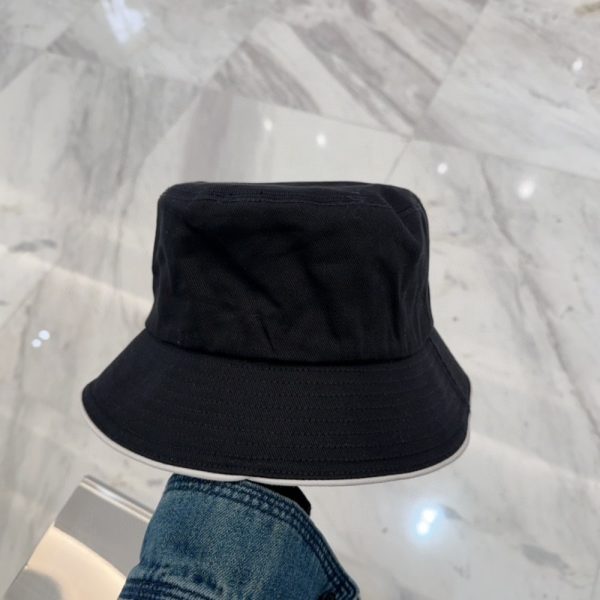 CHANEL BUCKET HAT COCO MARK HAT BLACK