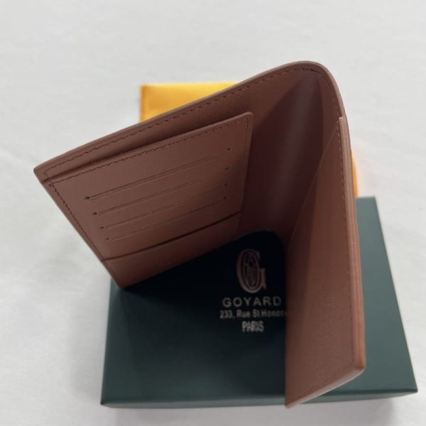 GOYARD GRENELLE PASSPORT COVER BLACK AND TAN 14CM GRENELPMLTY01CL03X