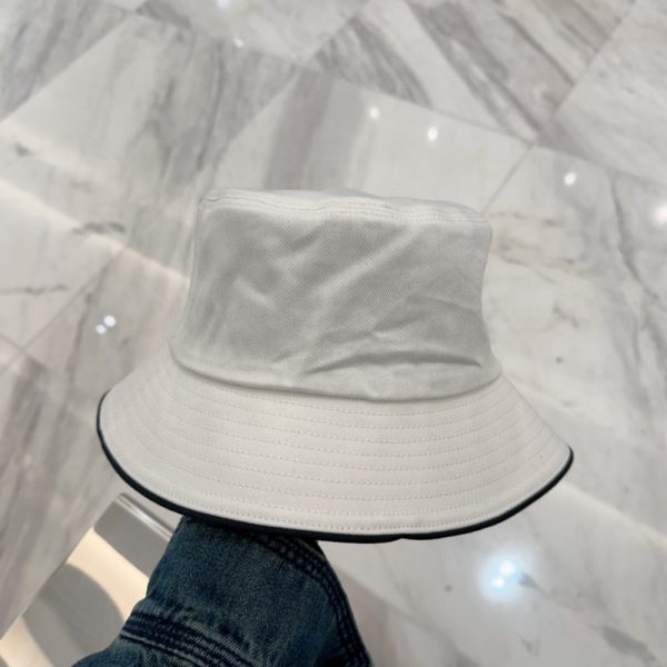 CHANEL BUCKET HAT COCO MARK HAT WHITE