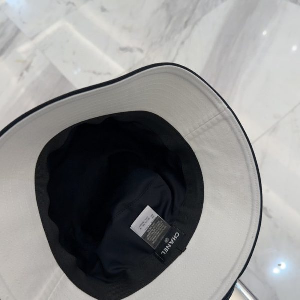 CHANEL BUCKET HAT COCO MARK HAT WHITE