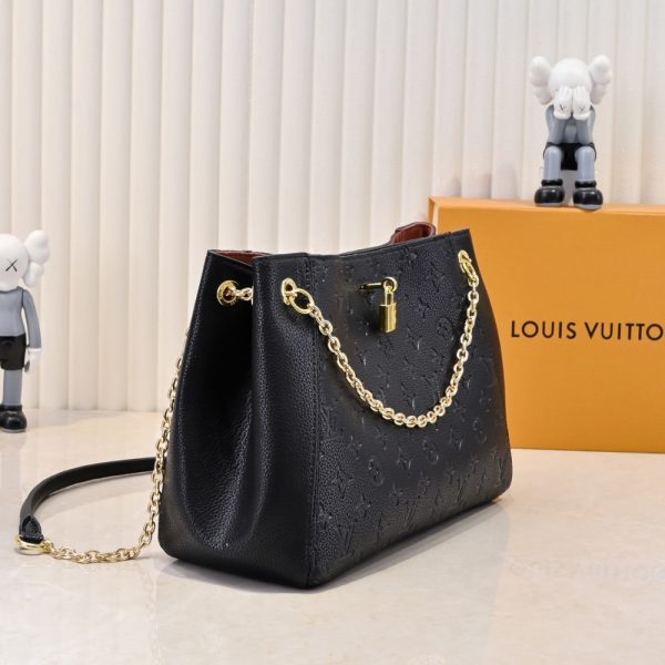 LOUIS VUITTON ANYTIME PM BLACK 34CM M14414