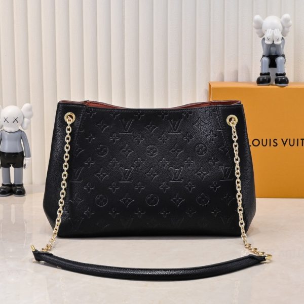 LOUIS VUITTON ANYTIME PM BLACK 34CM M14414