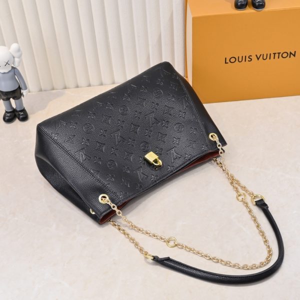 LOUIS VUITTON ANYTIME PM BLACK 34CM M14414