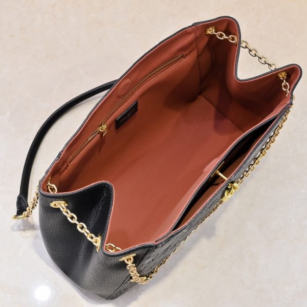 LOUIS VUITTON ANYTIME PM BLACK 34CM M14414