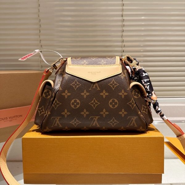LOUIS VUIITON ODYSSEY BAG MONOGRAM BROWN 27CM M25085