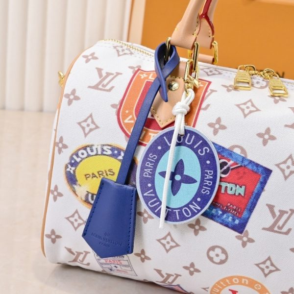 LOUIS VUITTON SPEEDY SOFT 30 MONOGRAM DUNE 30CM M14587