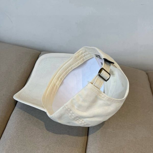 MIUMIU BASEBALL CAP BASIC WHITE