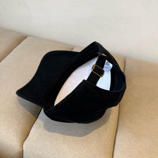 MIUMIU BASEBALL CAP BASIC BLACK