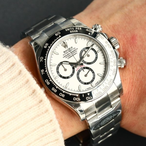 ROLEX COSMOGRAPH DAYTONA SILVER WHITE 40MM M126500LN