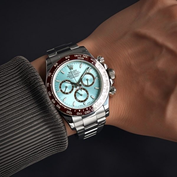 ROLEX COSMOGRAPH DAYTONA SILVER BLUE 40MM M126500LN
