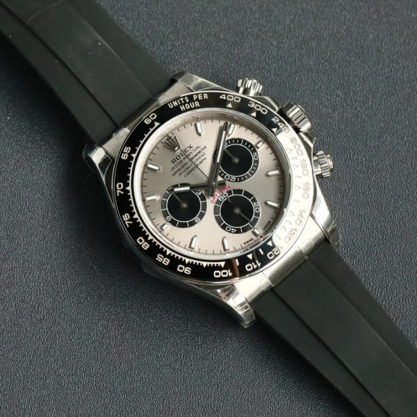 ROLEX COSMOGRAPH DAYTONA SILVER OYSTERFLEX 40MM 116519LN 0027