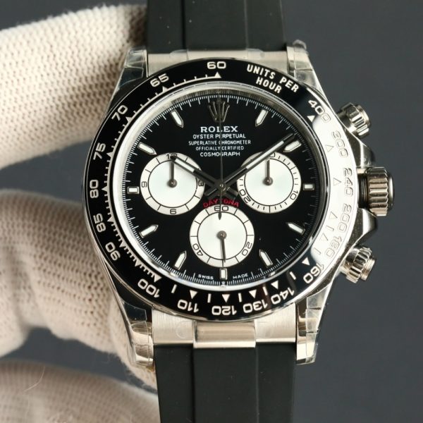 ROLEX COSMOGRAPH DAYTONA SILVER BLACK 126519LN 40MM