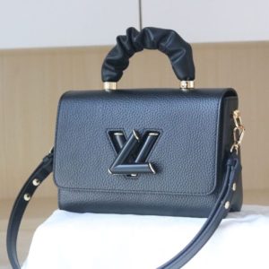 LOUIS VUITTON TWIST MM BAG 23CM BLACK M58688