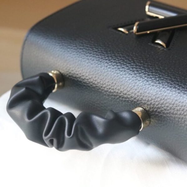 LOUIS VUITTON TWIST MM BAG 23CM BLACK M58688