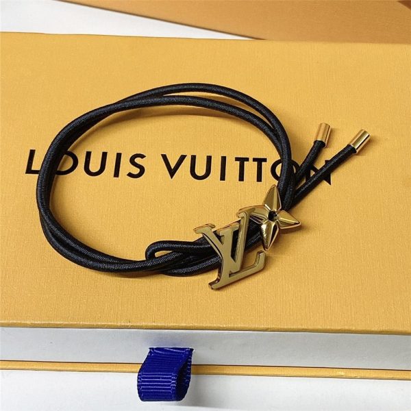 LOUIS VUITTON LV BLOOM BRACELET BLACK M8142Z