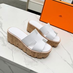 HERMES EZE 30 SANDAL BLANC H251309Z 90400