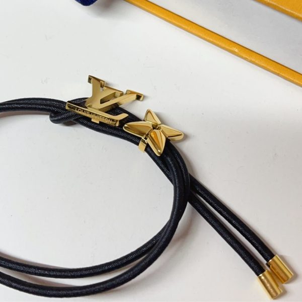 LOUIS VUITTON LV BLOOM BRACELET BLACK M8142Z