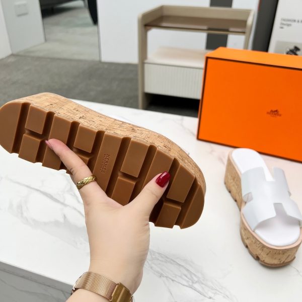 HERMES EZE 30 SANDAL BLANC H251309Z 90400