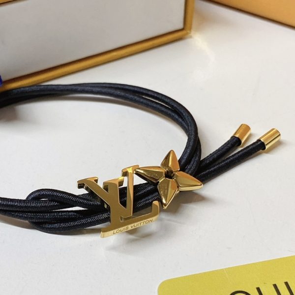 LOUIS VUITTON LV BLOOM BRACELET BLACK M8142Z
