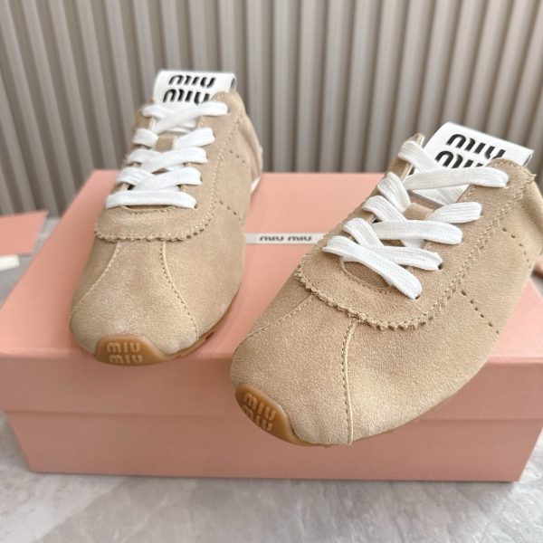 MIUMIU PLUME SUEDE MULES DESERT BEIGE 5E467E 054 F0F24 F 005