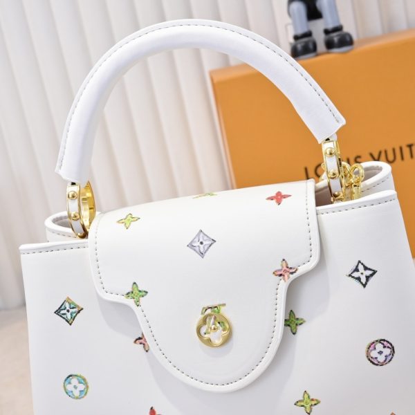 LOUIS VUITTON X MURAKAMI CAPUCINES MINI MULTICOLORED 27CM M14165