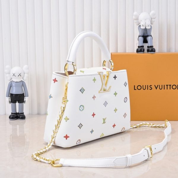 LOUIS VUITTON X MURAKAMI CAPUCINES MINI MULTICOLORED 27CM M14165