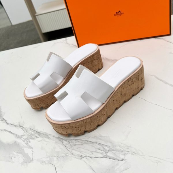 HERMES EZE 30 SANDAL BLANC H251309Z 90400