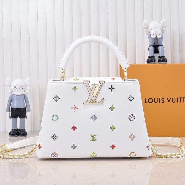 LOUIS VUITTON X MURAKAMI CAPUCINES MINI MULTICOLORED 27CM M14165