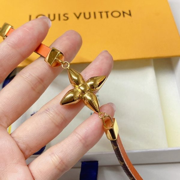 LOUIS VUITTON LOUISETTE BRACELET MONOGRAM BROWN M8665Z