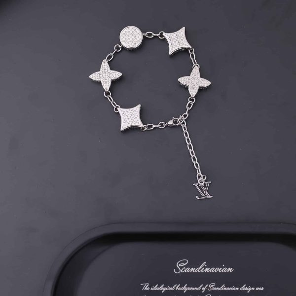 LOUIS VUITTON MONOGRAM BIG PARTY BRACELET M0955A