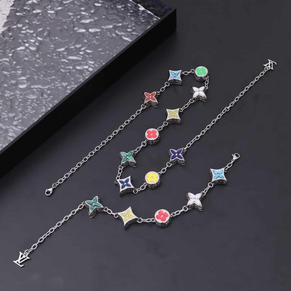 LOUIS VUITTON MONOGRAM BIG PARTY BRACELET M0955A