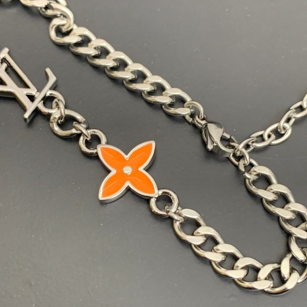 LOUIS VUITTON MONOGRAM ROW BRACELET BRASS M1598A